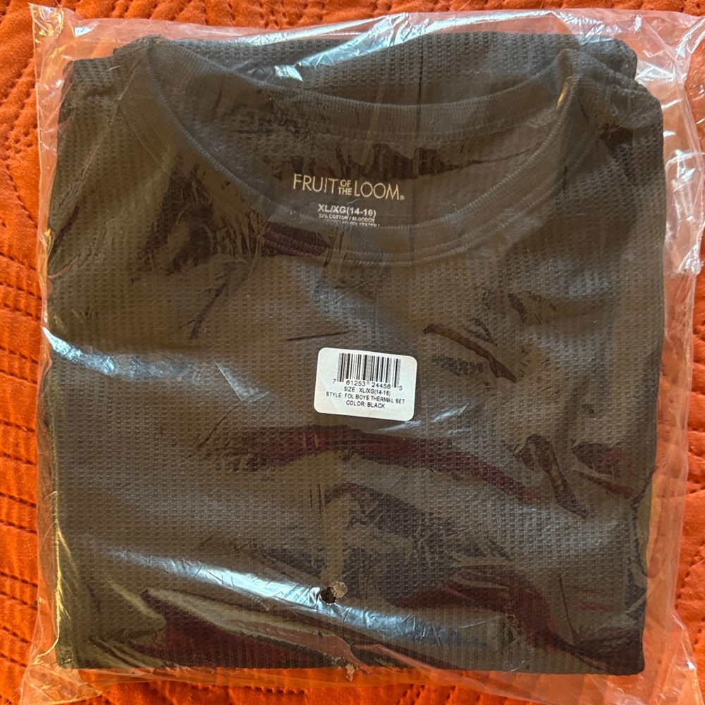 Fruit of the Loom Thermal Set - Black